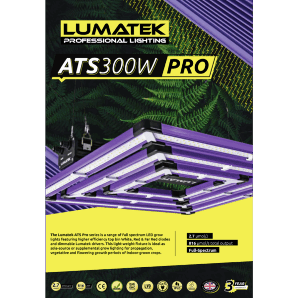 ATS 200W LUMATEK LED-Panel 2,3µmol/s