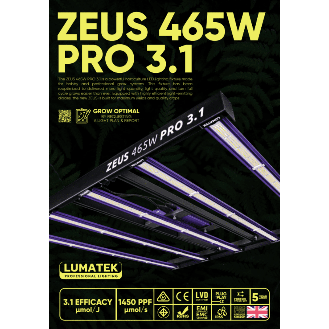 LUMATEK ZEUS LED 465W PRO 3.1